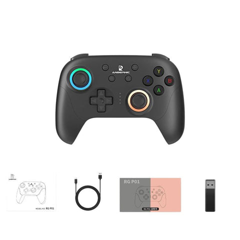 ANBERNIC RGP01 Negro con receptor
