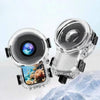 Carcasa impermeable Insta360 X6 de 60 m/196 pies, estuche de buceo invisible con cierre plegable de 2 puntas y rosca de 1/4 de pulgada.