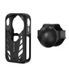 Funda protectora de silicona Flymile para Insta360 X6 y tapa de lente (negra)