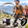 Para el kit de soporte para el cuello y correa para la muñeca de liberación rápida Insta360 Luna Ultra, juego de soportes para arnés POV de ciclismo manos libres (negro)