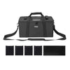 FOMITO AB-27 Bolsa portátil de gran capacidad para cámara DSLR, estuche para lentes de cámara digital para exteriores (Negro)