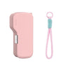 Estuche protector de almacenamiento BRDRC resistente a caídas para lente y pantalla de DJI Osmo Pocket 4 / 3 (Rosa)