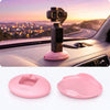 Base de silicona aMagisn para DJI Osmo Pocket 4P/4/3: soporte antideslizante para salpicadero (rosa)