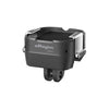 Adaptador de montaje de liberación rápida aMagisn de doble interfaz para Insta360 Luna Ultra (versión estándar, negro)