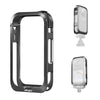 Jaula metálica aMagisn para cámara Insta360 X6: marco protector ultraligero con cierre abatible (negro)