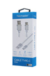 Cable Tipo C Reforzado 2.5 Metros Tecmaster