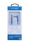 Cable Auxiliar Tecmaster 90 Grados 3 Metros