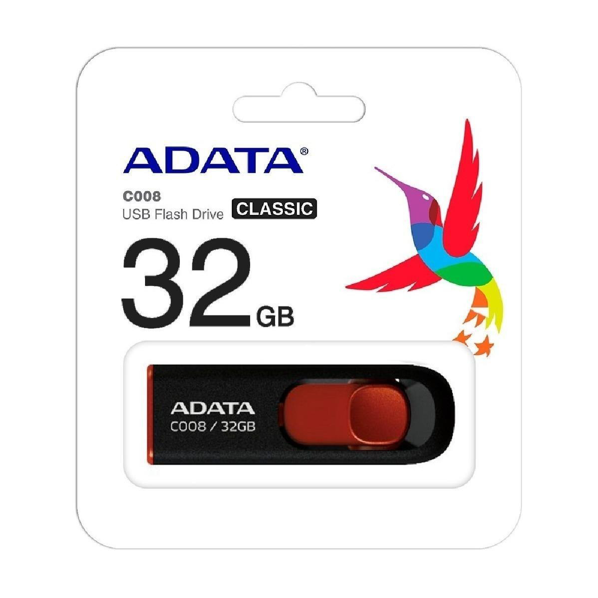 Pendrive Adata 32 Gb C008 Usb 2.0