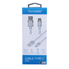 Cable Tipo C Reforzado 2.5 Metros Tecmaster