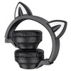 Audífonos Bluetooth Borofone Bo18 Oreja de Gato Led