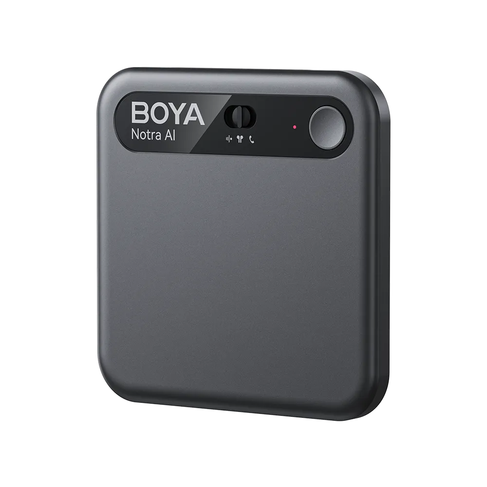 Boya Notra Asistente IA Para Notas y Grabadora de Llamadas Bluetooth