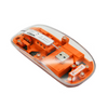 Mouse Fujitel Inalambrico Crystal Luces Dpi 2400
