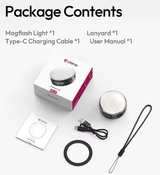 Ulanzi MFL01 Mini Flash y Luz Continua Para Teléfonos (Negro)