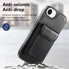Carcasa CaseNeo Retro para iPhone 17e negra, función soporte