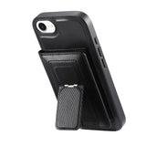 Carcasa CaseNeo Retro para iPhone 17e negra, función soporte