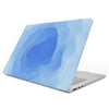 Carcasa MacBook Air 13.6 estampada mate diseño agua azul
