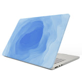 Carcasa MacBook Air 13.6 estampada mate diseño agua azul