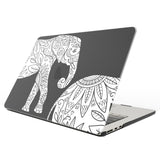 Carcasa MacBook Air 13.6 estampada mate diseño elefante mandala