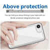 Carcasa WANLONFENG para iPhone 17e negra, con protector de pantalla