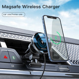 Cargador Inalámbrico de Auto MagSafe Yesido C131 15W Magnético Desmontable