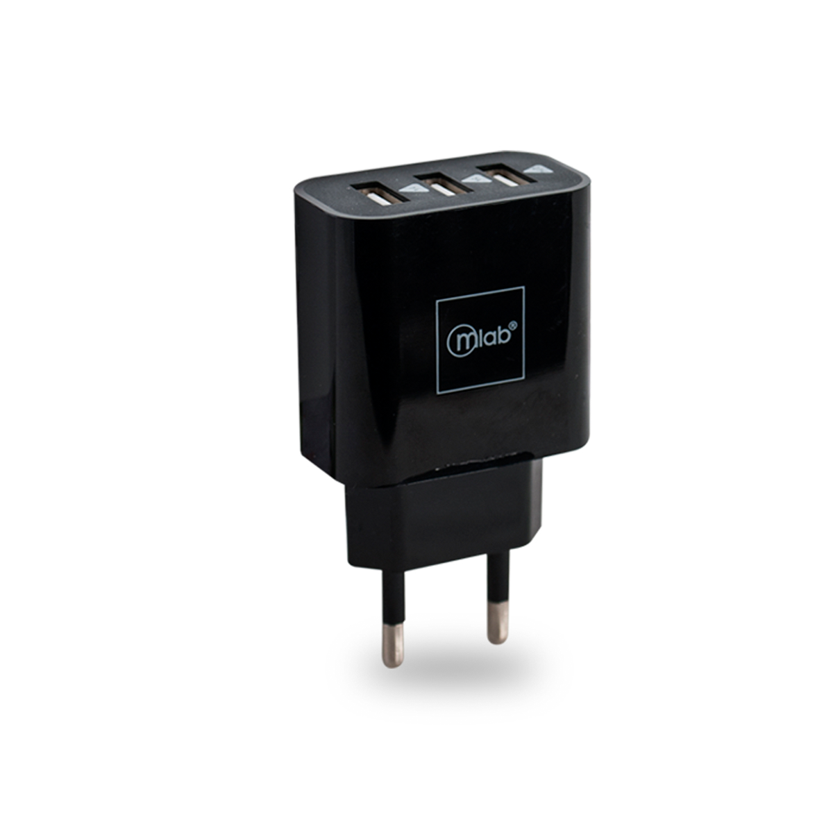 Cargador De Pared Microlab 3 puertos Usb 220v