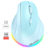 Mouse Vertical Dual Wireless Bluetooth Meetion Btm010r