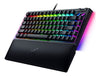 Teclado Gamer Razer Blackwidow V4 75% Switch Naranja Ingles