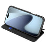 Funda Flip Cover DUX DUCIS Skin Pro para iPhone 17 Pro negra, función soporte
