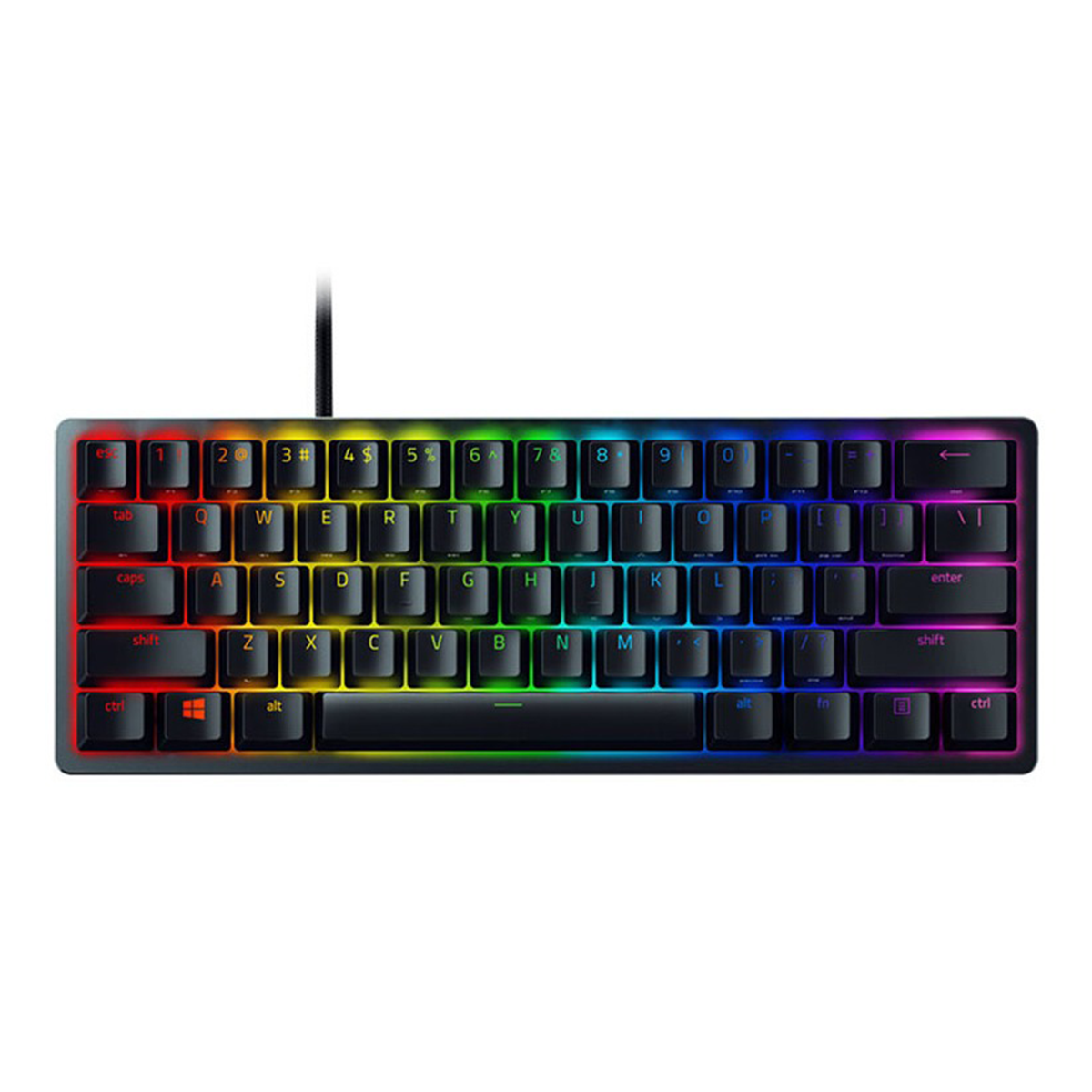 Teclado Gamer Razer Huntsman Mini Switches Rojos Ingles