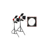 Iluminus Kit Redhead Bicolor 2 Cabezales + 2 Trípodes