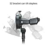 Godox Montura Tipo S2 (bowens) Para Flashes Speedlight de Cabeza Redonda