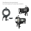 Godox Montura Tipo S2 (bowens) Para Flashes Speedlight de Cabeza Redonda