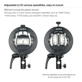 Godox Montura Tipo S2 (bowens) Para Flashes Speedlight de Cabeza Redonda