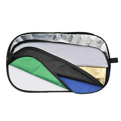 Godox 80x120 Reflector de 7 Superficies, Incluye Chroma Verde y Azul