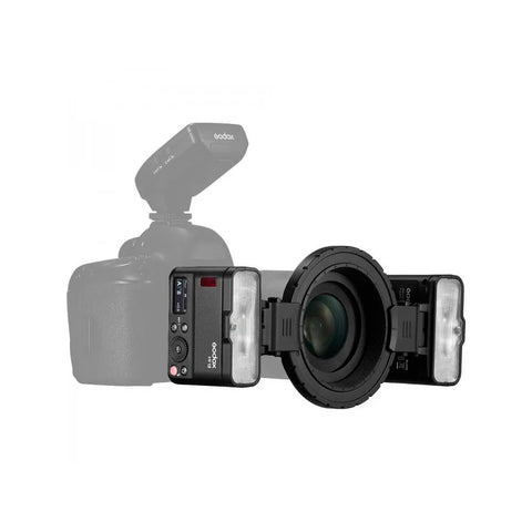 Godox MF12-K2 Macro Flash Kit Doble Con Accesorios