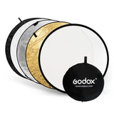 Godox Reflector 5 en 1 de 110 cm con Superficies Intercambiables