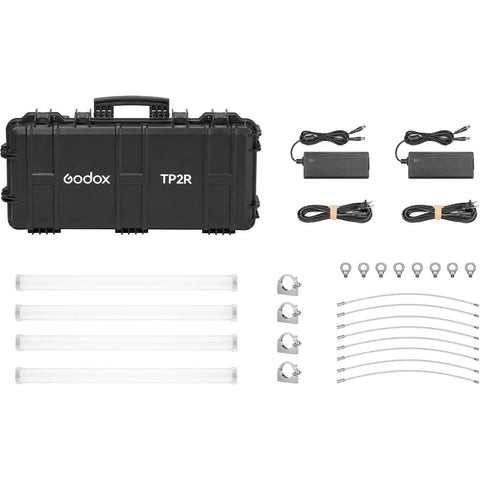Godox TP2R-K4 Set 4 Tubos KNOWLED Pixel RGB LED