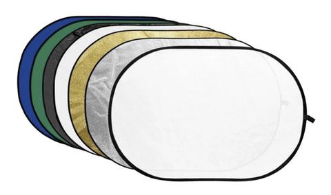 Godox Reflector Plegable 7 Colores  150x200 cms Incluye CHROMA Verde y Azul