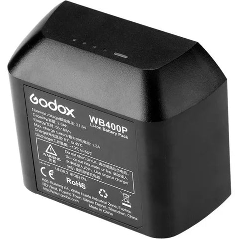 Godox WB400P Batería para flash Godox AD400pro. No incluye flash