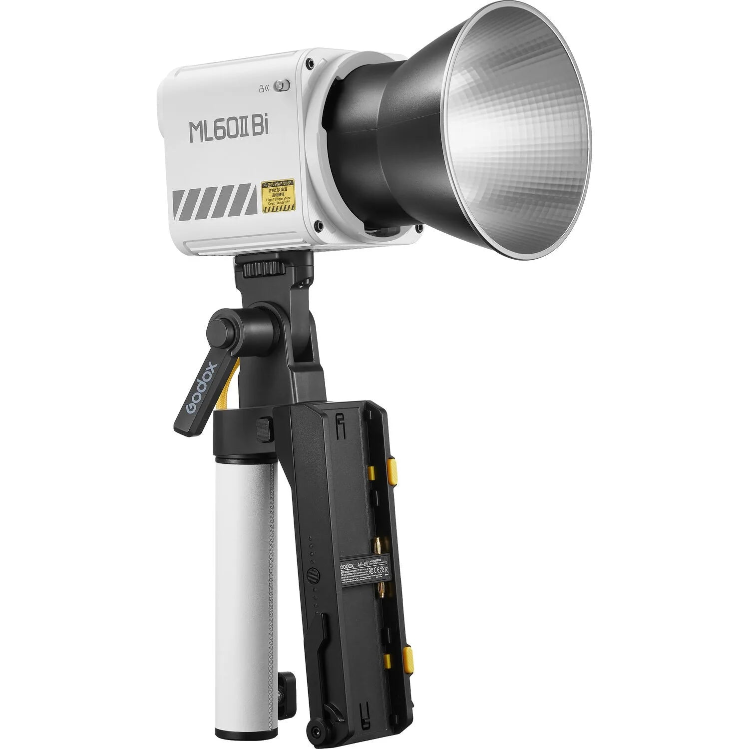 Godox ML60II BI Luz Led Bicolor 70W Con Empuñadura y Battery Grip AK-B01         ML60II BI kit1