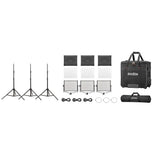 Godox P120Bi K2 Kit de 3 Luces Con Trípodes