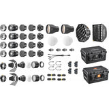 Godox MS60R 4K Kit 4 Luces 60W Con Múltiples Accesorios y Maleta