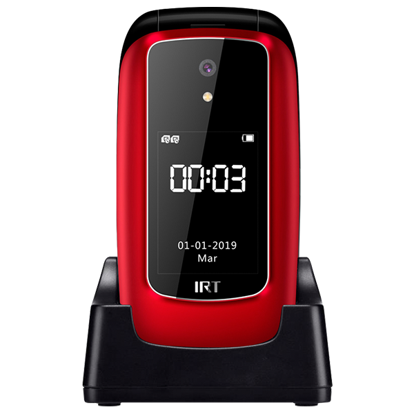 Celular Senior Adulto Mayor Irt 3G Clamshell Pantalla