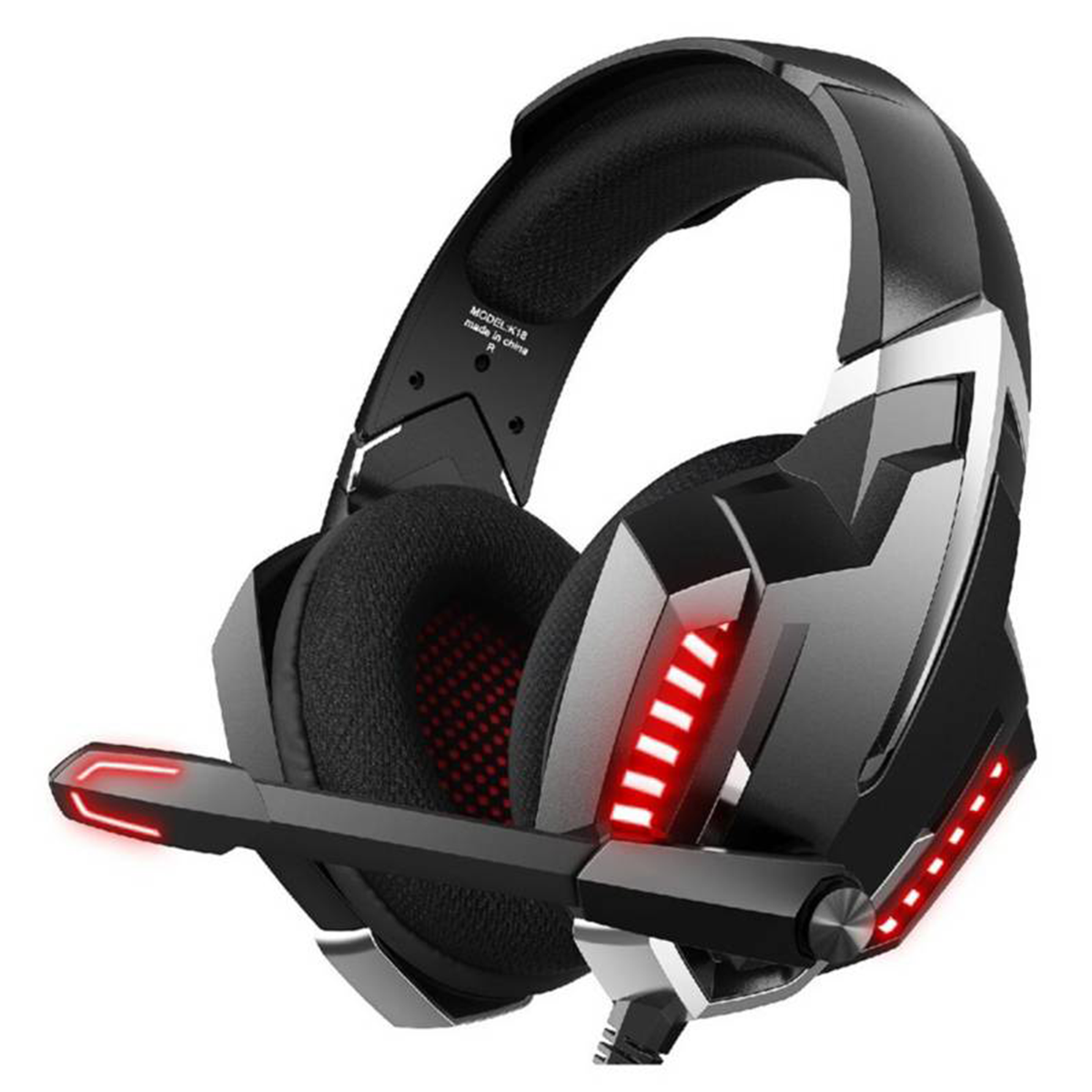 Audífonos Gamer Onikuma K18 Pc Ps4 Xbox Switch Negro