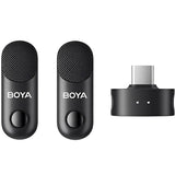 Kit Boya Magic-06 con dos micrófonos inalámbricos y receptor USB-C