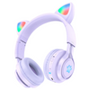 Audifonos Bluetooth Hoco W39 Para Niños Orejas Gato