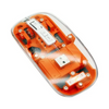 Mouse Fujitel Inalambrico Crystal Luces Dpi 2400