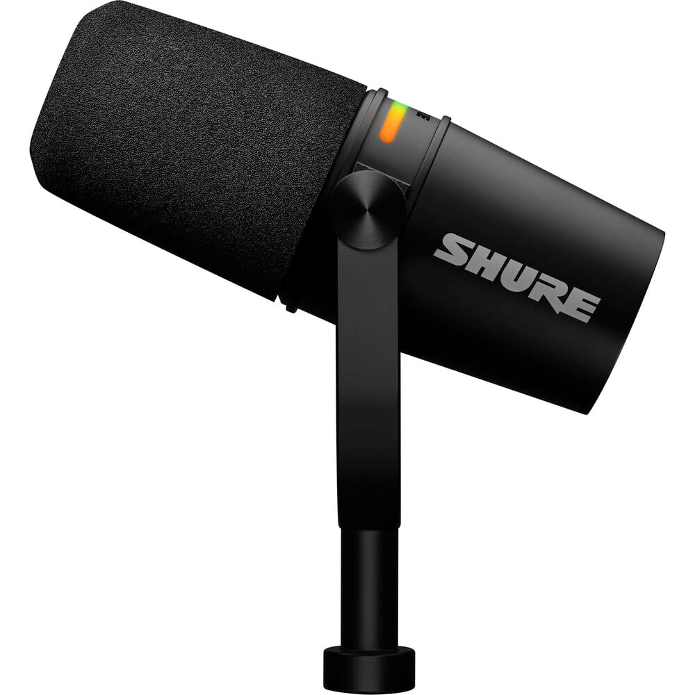 Shure MV7+ USB-C/XLR Negro | Micrófono para Podcast y Streaming