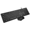Kit Teclado y Mouse Microlab Telecommuting Home Office