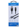 Cable Tipo C Reforzado 2.5 Metros Tecmaster